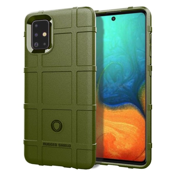 Rugged Shield cover - Samsung Galaxy A71 – Grøn Green