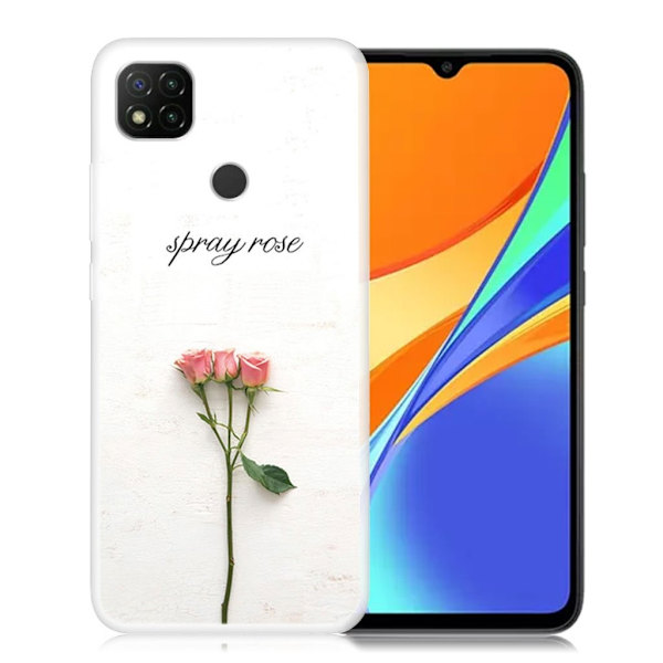 Deco Xiaomi Redmi 9C Etui - Rose White