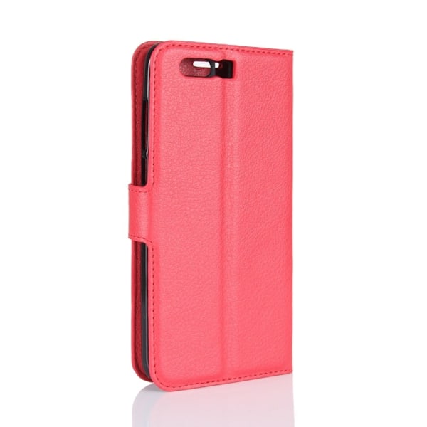 Huawei Honor 9 Smart læder etui - Rød Red