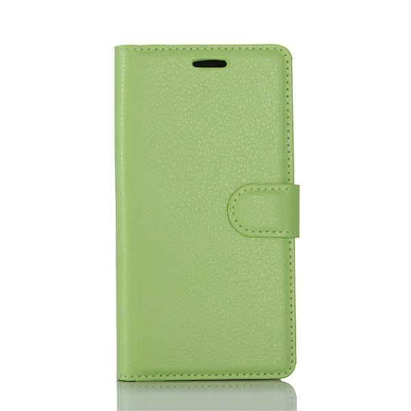 Sony Xperia XA1 stilfuldt læder-etui - Grøn Green