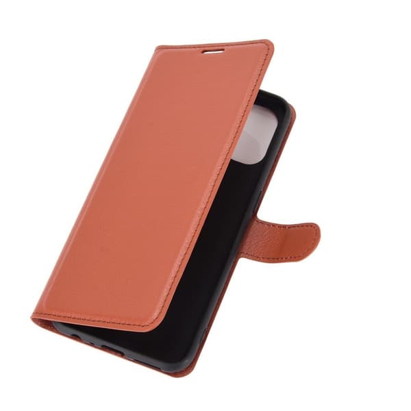 Classic OnePlus Nord N100 Flippetui - Brun Brown