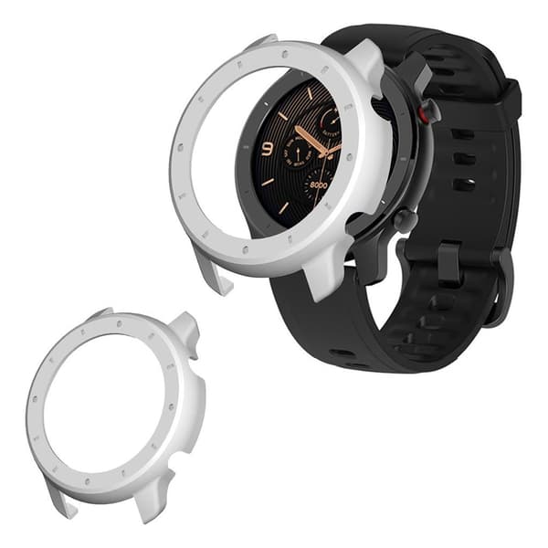 Amazfit Gtr 47mm Enkel Ramme - Sølv Silver grey