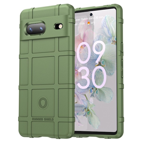 Rugged Shield Etui Google Pixel 7 - Grøn Green