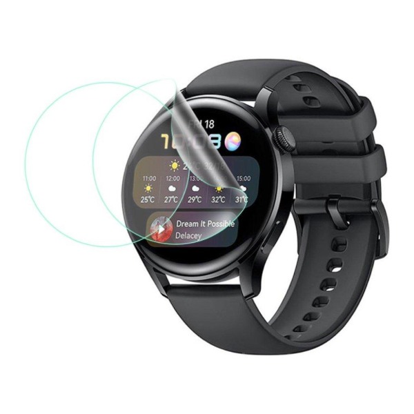 2 stk. Huawei Watch 3 PMMA-skærmbeskyttelse Transparent