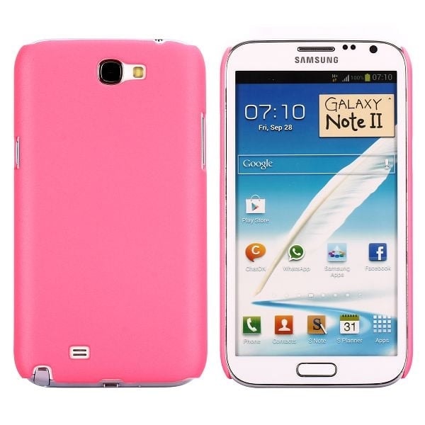 Hard Shell (Punainen) Samsung Galaxy Note 2 Suojakuori Red