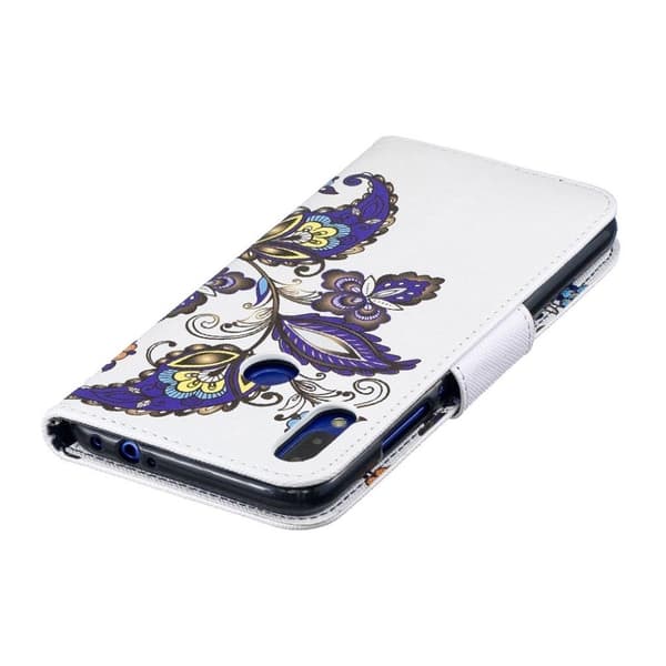 Wonderland Xiaomi Redmi Note 7 / Xiaomi Redmi Note 7S / Xiaomi Redmi Note 7 Pro flip-etui - Sommerfuglmønster Multicolor