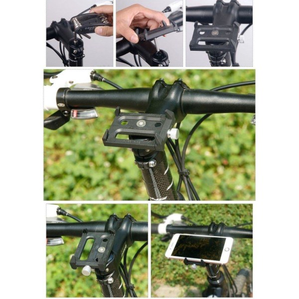 GUB G-83 Universalholder til cykelstyr Black