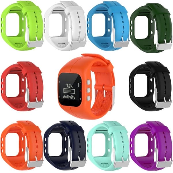 Polar A300 Klockband med klassiskt pinn spänne - Röd Röd
