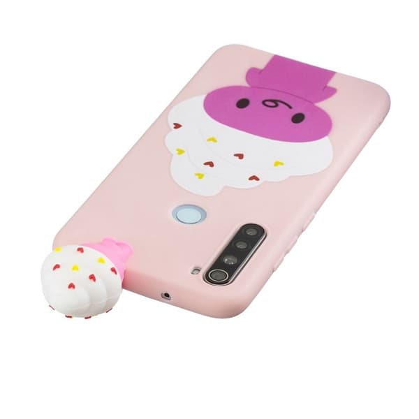 Cute 3D Samsung Galaxy A21 skal - Rosa Rosa