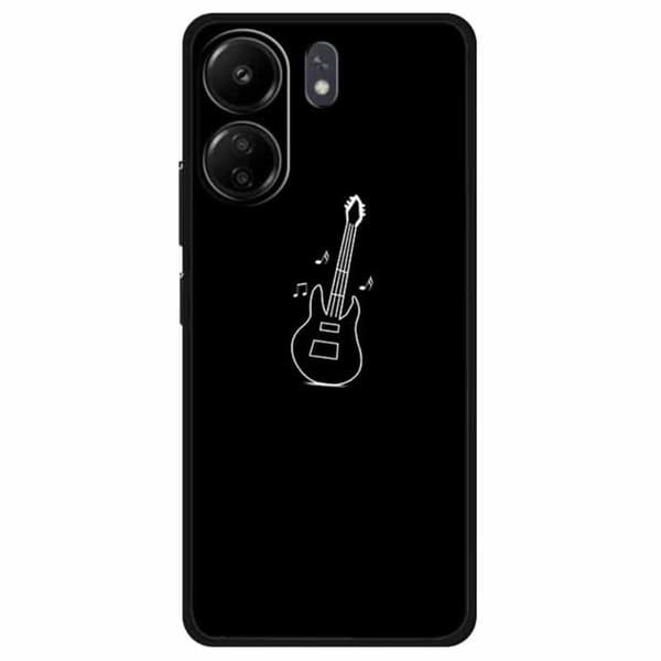Imagine Xiaomi Redmi 13C / Xiaomi Poco C65 deksel - Fiolin Black
