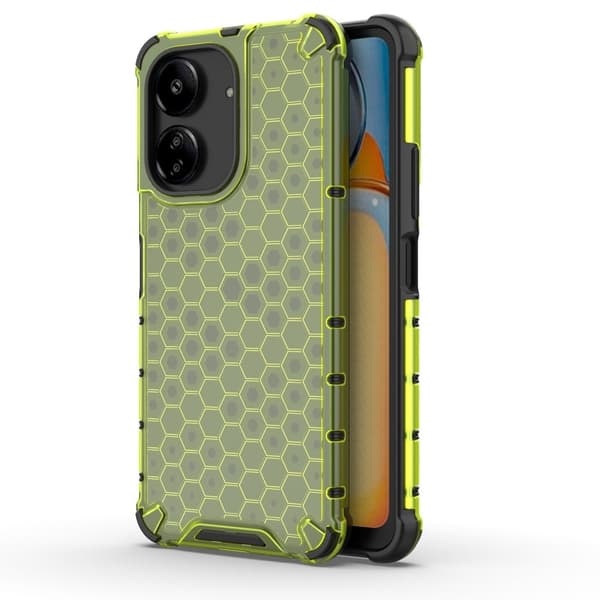 Bofink Honeycomb Xiaomi Redmi 13C / Xiaomi Poco C65 skal - Grön Grön