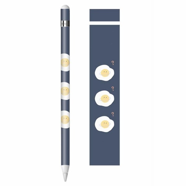 Apple Pencil cool sticker - Triple Eggs Blå