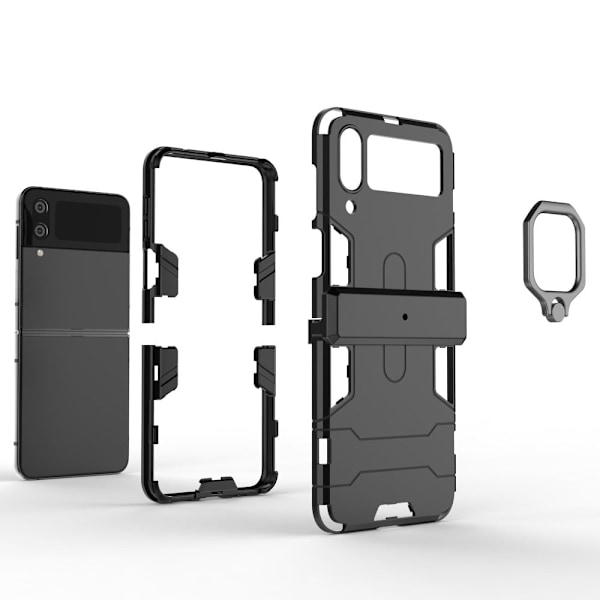 Ring Guard-fodral - Samsung Galaxy Z Flip4 - Blå Blå