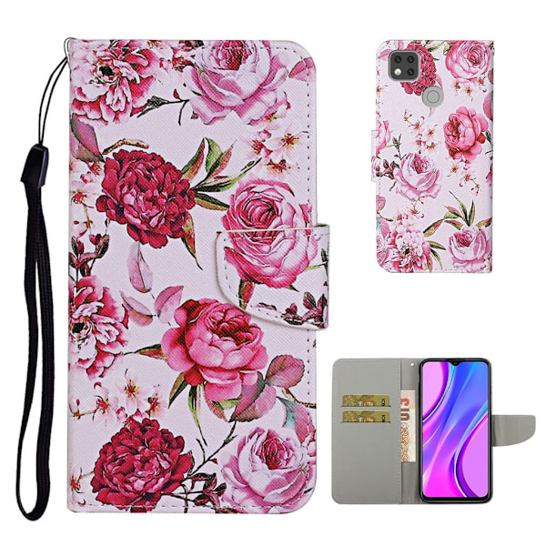 Wonderland Xiaomi Redmi 9C fodral -Rosa Rosa