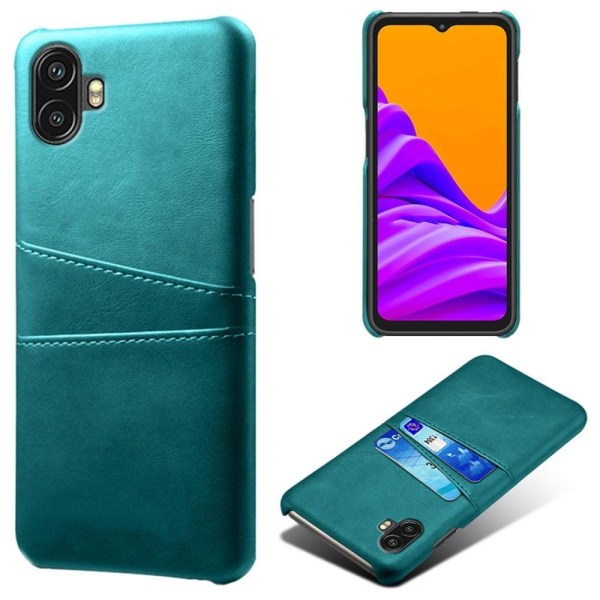 Dual Card Samsung Galaxy Xcover 2 Pro cover - Grøn Green
