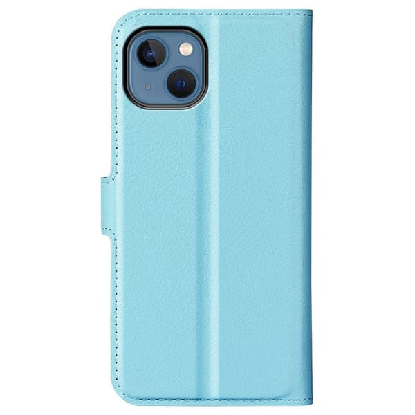 Classic iPhone 14 Plus flip kuoret - Sininen Blue