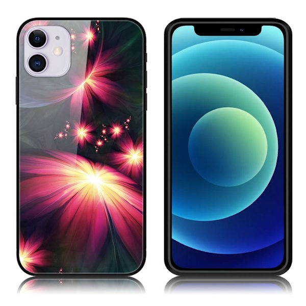 Fantasy iPhone 12 Mini skal - Underbara Blommor Röd