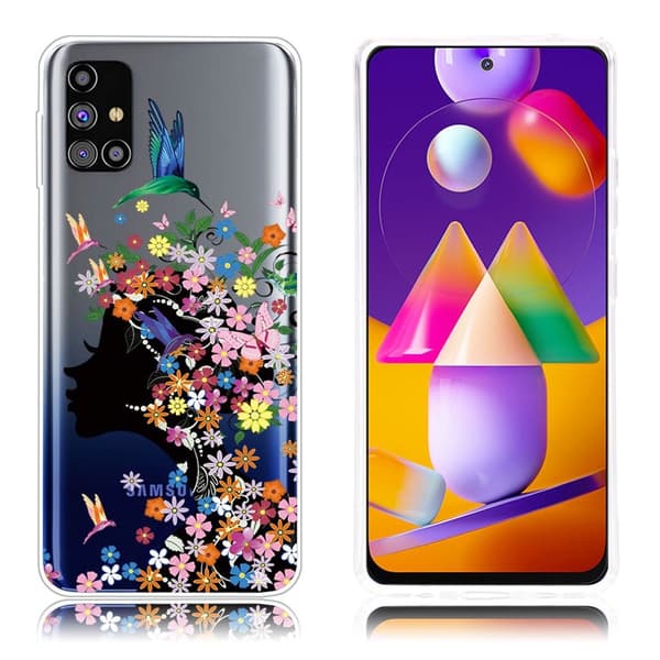 Deco Samsung Galaxy M31s kotelot - Kukka Multicolor