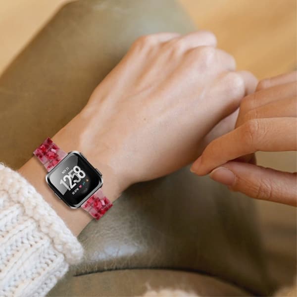 Fitbit Versa 2 / Versa Lite kellon hihna - Persikka Pink