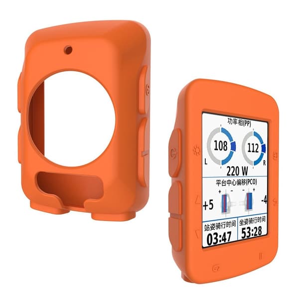 Garmin Edge 520 silikonikotelo - Oranssi Orange