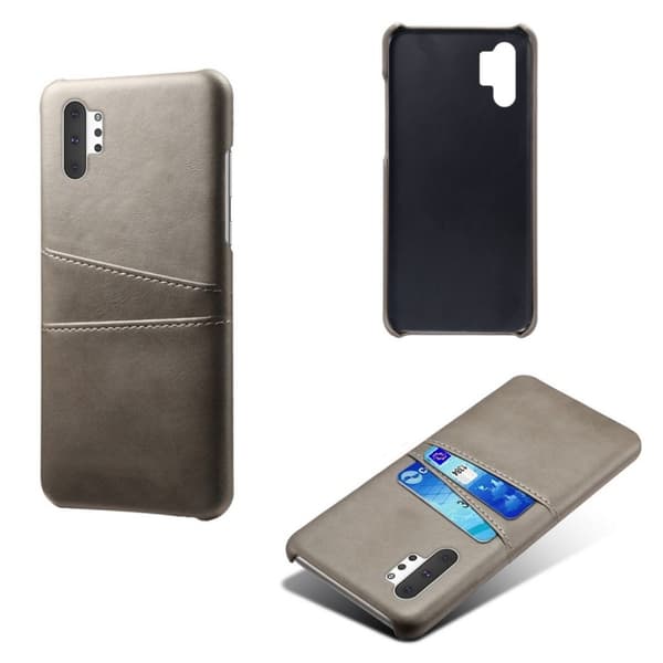 Dual Card Samsung Galaxy Note 10 Pro kuoret - Harmaa Silver grey