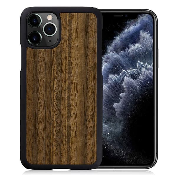 Man&Wood premium-kotelo iPhone 11 Pro - Koala Brown