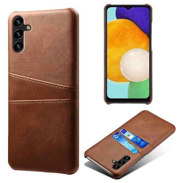 Dual Card Etui Samsung Galaxy A34 5G - Brun Brown