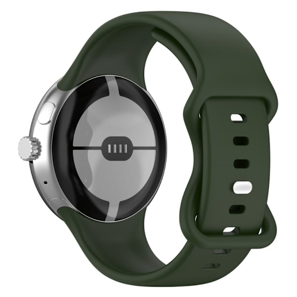 Google Pixel Watch klockarmband i silikon - Vilda Gröna Grön