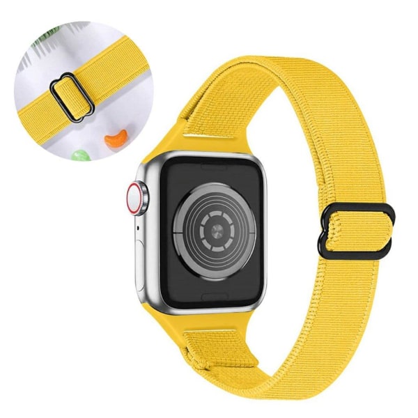 Apple Watch 42mm - 44mm nylon urrem - Gul Yellow