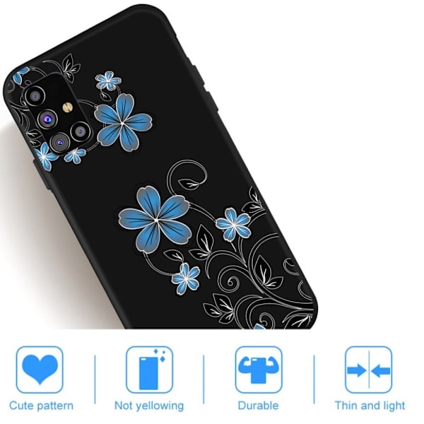 Imagine Samsung Galaxy M51 skal - Blå Blå