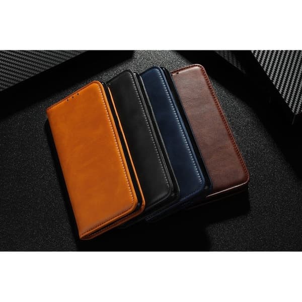 Huawei P30 Lite haljasnahkainen  suojakotelo  - Ruskea Brown