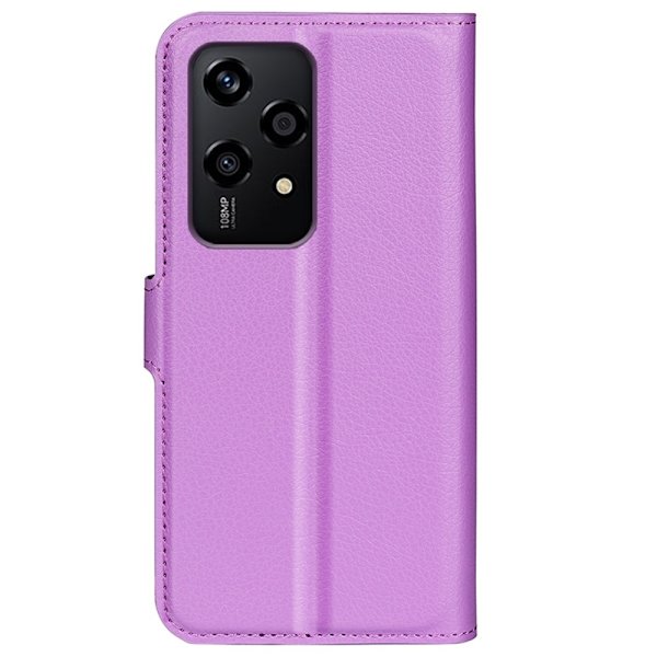 Klassisk Honor 200 Lite flip etui - Lilla Purple