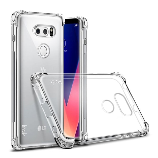 IMAK LG V30 laadukas suojakuori - Läpinäkyvä Multicolor