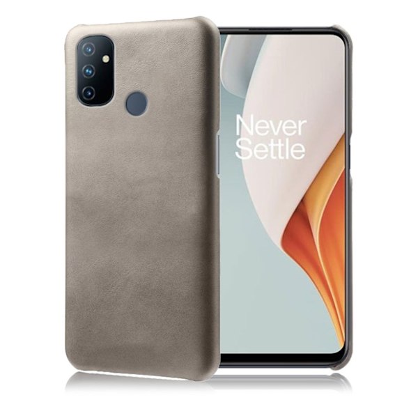 Croco OnePlus Nord N100 kotelot - Harmaa Silver grey
