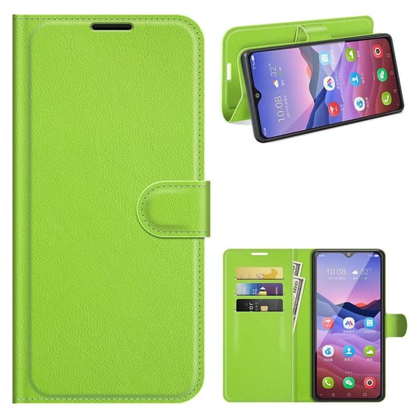 Classic ZTE Blade V2020 Smart Flip etui - Grøn Green