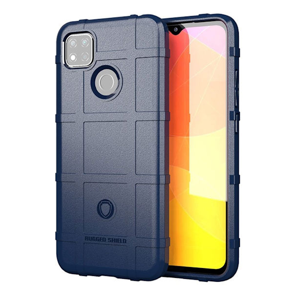 Rugged Shield Xiaomi Redmi 9C skal - Blå Blå