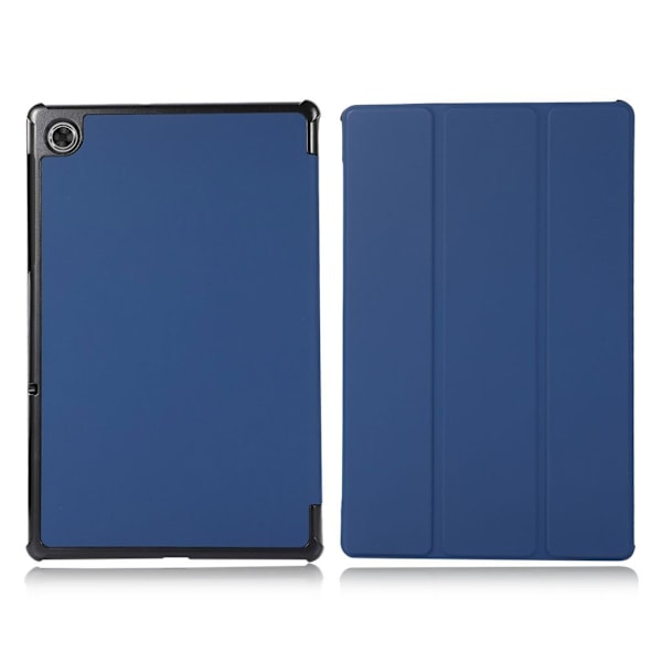 Lenovo Tab M10 FHD Plus tri-fold læder flip case - Blå Blue