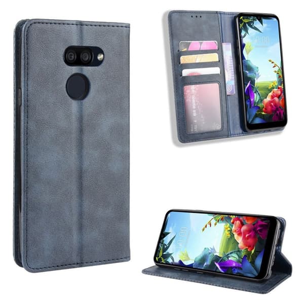Bofink Vintage LG K40S etui – Blå Blue