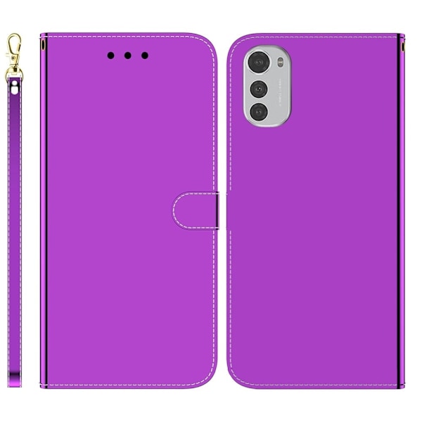 Mirror Motorola Moto E32 fodral - Lila Lila