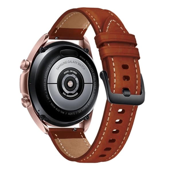 Universal cool genuine leather watch band - Brown Brun