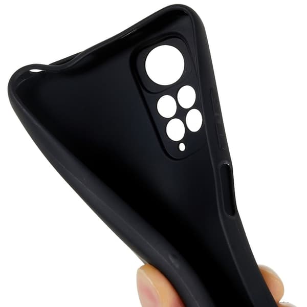 Mykt og matt deksel for Xiaomi Redmi Note 11S 5G / Xiaomi Redmi Note 11 Black