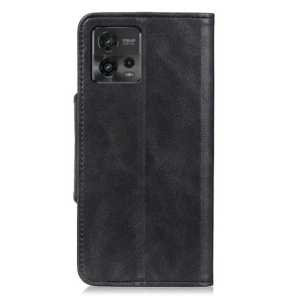 Alpha Motorola Moto G72 Flip Etui - Sort Black