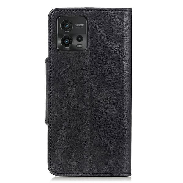 Alpha Motorola Moto G72 Flippetui - Svart Black