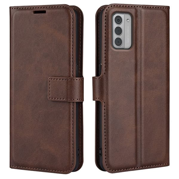 Stødsikkert hybridcover til Nokia G42 - Brun Brown