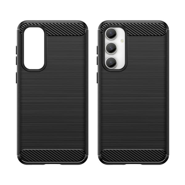 Carbon Flex Etui Samsung Galaxy S23 Fe - Sort Black