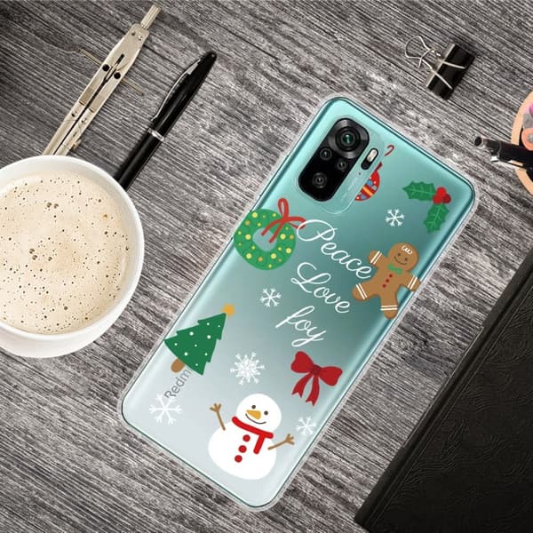 Deco Xiaomi Redmi Note 10S / Xiaomi Redmi Note 10 skal - Juldekorationer multifärg