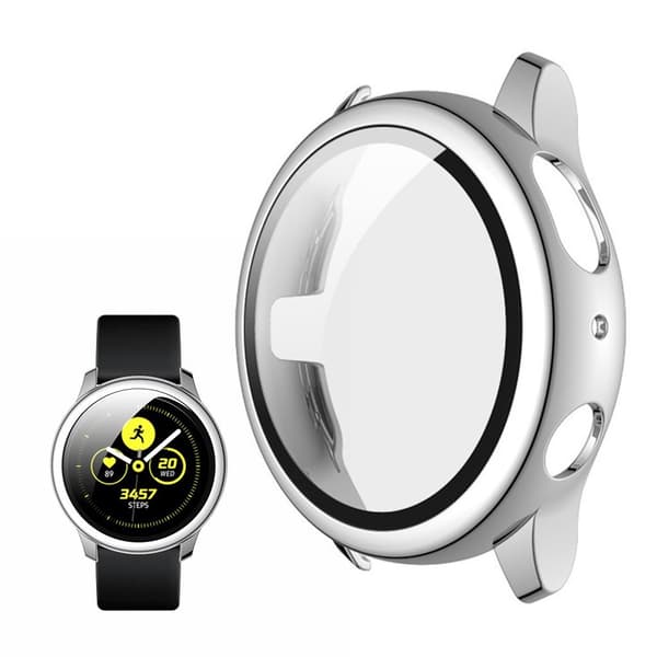 Samsung Galaxy Watch Active 2 - 44mm galvanointikehys - Hopea Silver grey