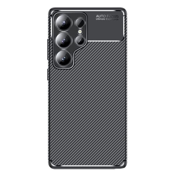 Carbon Shield Samsung Galaxy S25 Ultra kotelot - Läpinäkyvä Transparent