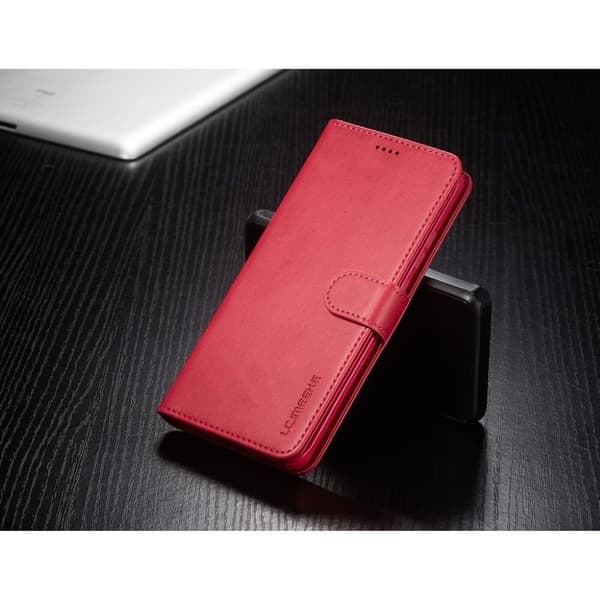 LC.IMEEKE Huawei P40 Flip Etui - Rød Red