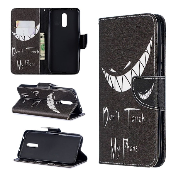 Wonderland Nokia 3.2 etui - Do not Touch My Phone Black
